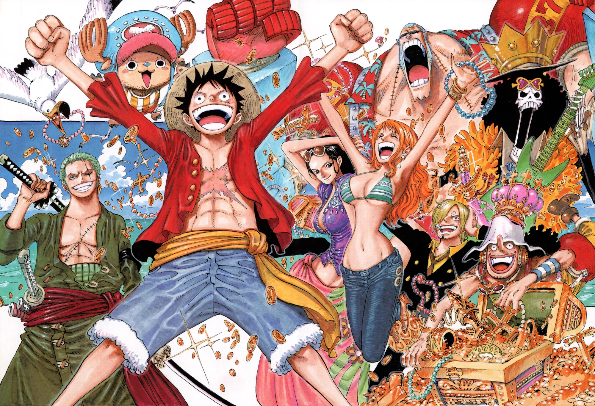 Chapter 598 Color Page